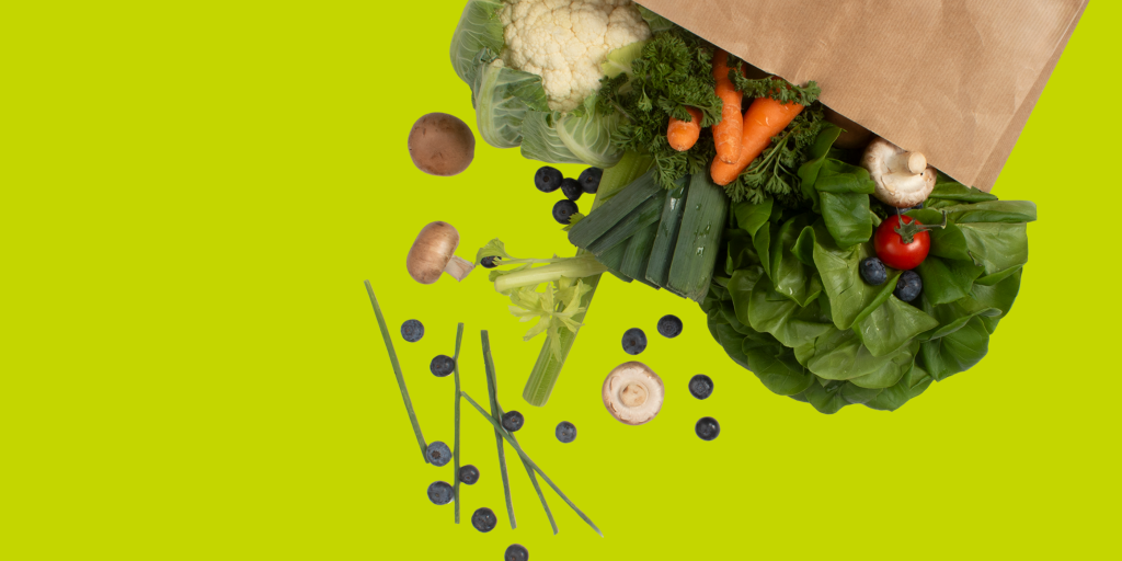 Fruit and veg grown in peat
